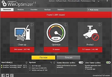 Ashampoo WinOptimizer 11