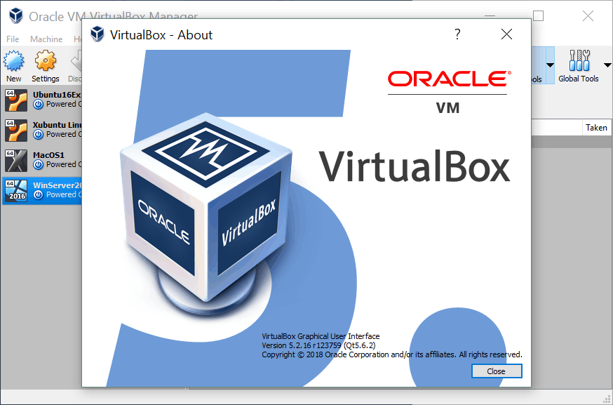 virtualbox